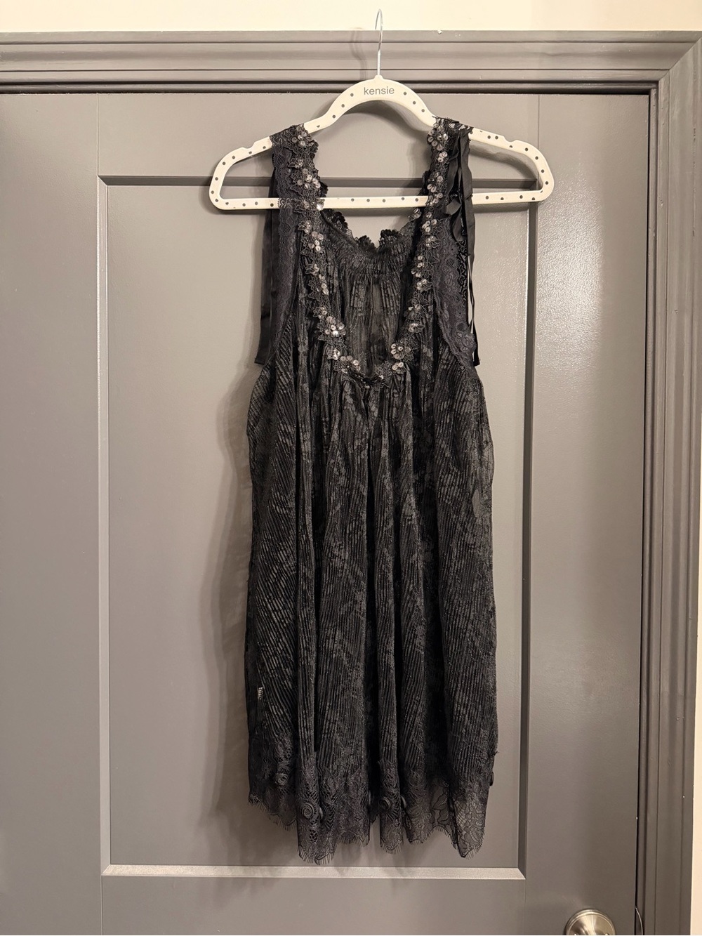 Free People Good Taste Sheer Mini Slip Dress - Picture 4 of 5